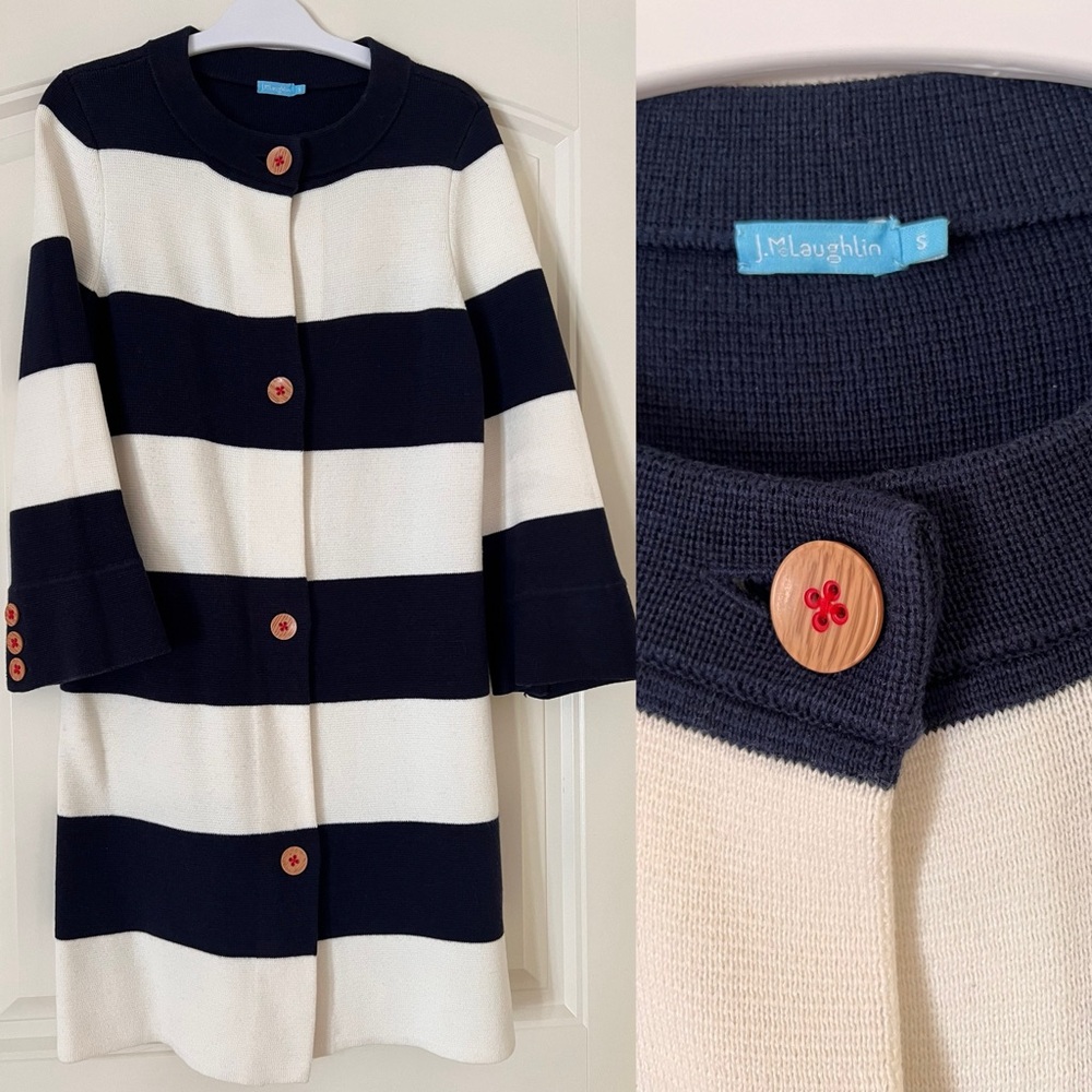 Excellent condition | J.McLaughlin 3/4 Sleeve Sweater/Jacket size S